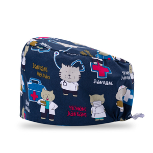 Cuffia Chirurgica Personalizzata in Cotone, Nuova Cuffia per Chirurghi, Copricapo Personalizzato per Medici Estetici, Fascia Assorbisudore, Cappello da Infermiere - Product Image 1