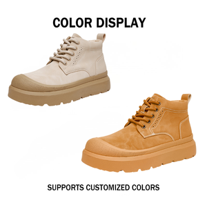 Unisex Anti Collision <b>Toe</b> Boots High Grade Rubber Outsole Fashion Design Comfortable Fit In Stock Accept Custom Made - Product Image 2