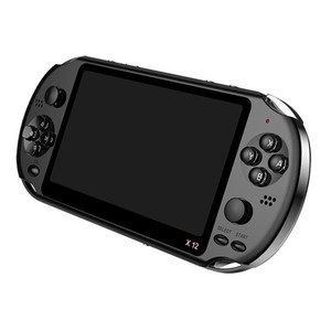 Gran oferta X12 consola de juegos portátil de mano 5,0 pulgadas pantalla IPS Joystick 3D reproductor de juegos incorporado 3000 + consola de juegos clásica - Product Image 1