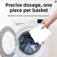 Prix d'usine Vente en gros Emballage personnalisé Bandes de lessive écologiques Bandes de lessive pour tablette Bandes de feuille de détergent à lessive