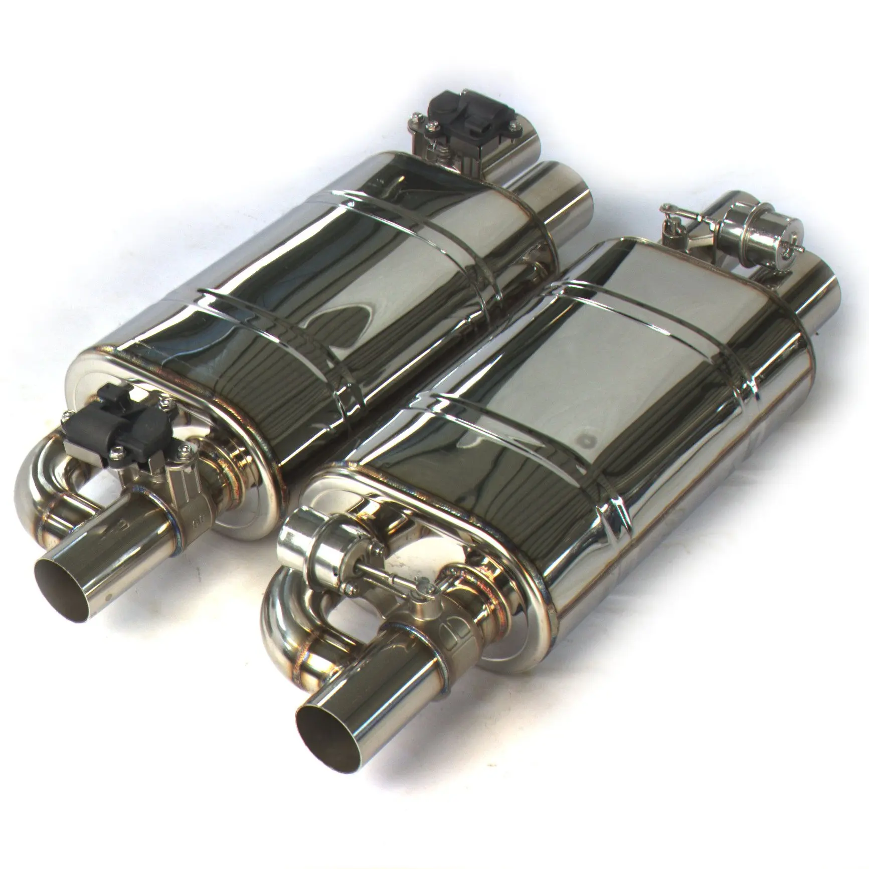 Hot sale new design universal valved exhaust electric vacuum valve muffler