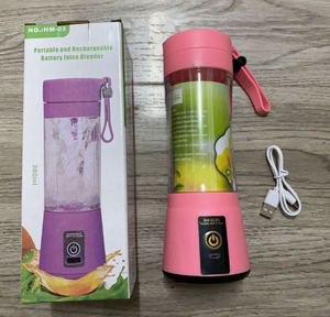 Wholesale USB <strong>Juicer</strong> Cup Portable Blender 380ML Eco-Friendly PC Plastic Automatic Fruit <strong>Vegetable</strong> <strong>Juicer</strong> Stainless Steel Blades - Product Image 3