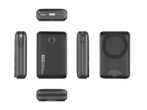 Nouvelles banques d'alimentation portables 20000mah Magsaferred pour la vente en gros de petites banques d'alimentation de bonne qualité câbles intégrés - Product Image 6