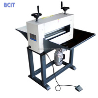Machine de découpe manuelle à rouleaux de 500 mm, machine à gaufrage et pliage du papier artisanal, découpeuse de papier pour étiquettes, cartons et autocollants