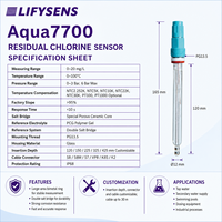 Aqua7700 Digital Portable pH for Pen & Meter for Tap Water Swimming Pool Secondary Water Supply