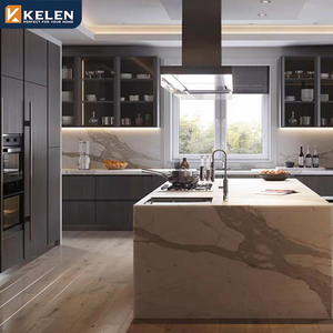 Kelen 2024 nhà bếp MDF tủ nhà cung cấp thiết kế Modular Hiện Đại Đồ nội thất gỗ tủ bếp - Product Image 3