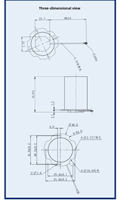 Antena GNSS de Alta Ganancia OEM de Banda Completa y Alta Precisión, Multiconstelación (GPS, BeiDou, GLONASS, Galileo) con Conector de Polaridad RHCP - Product Image 3