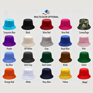 Sombreros de pescador de algodón para exteriores, con estampado y bordado, logotipo personalizado DIY, gorros de ocio, gorros tipo panamá, gorros de verano para el sol. - Product Image 5