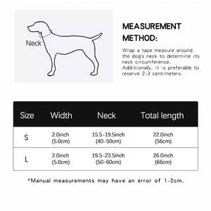 Collar de perro mediano grande de PU ajustable, suministros, accesorios para mascotas, Envío Gratis - Product Image 3