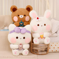 En gros, Peluches Kawaii de 8 pouces, thèmes Fruits, Animaux, Zoo, Dessins Animés et Anime Japonais, pour machines à griffes