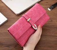 Portefeuille long multi-poches tendance pour femmes et jeunes filles, couleurs vives, vente en gros, modèle 2026, super succès commercial, porte-monnaie