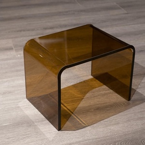 작은 발판 어린이 발판 화장실 아크릴 스툴 화분 받침대 투명 발판 욕실 디스플레이 랙 - Product Image 4