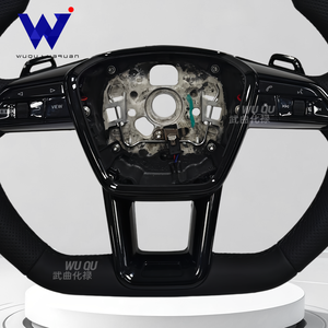 Volante de Cuero Nappa Personalizado Compatible con <span class=keywords><strong>Audi</strong></span> A3 A4 A5 A6L TT A7L A8 Q5 Q7 B9, Modificación Interior del Volante - Product Image 6