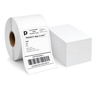 Rouleau d'étiquettes d'expédition thermiques directes 4x6