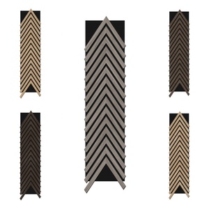 Panel acústico <span class=keywords><strong>de</strong></span> melamina <span class=keywords><strong>de</strong></span> <span class=keywords><strong>placa</strong></span> absorbente <span class=keywords><strong>de</strong></span> listones <span class=keywords><strong>de</strong></span> madera <span class=keywords><strong>de</strong></span> fibra <span class=keywords><strong>de</strong></span> poliéster MDF Akupanel ignífugo <span class=keywords><strong>de</strong></span> alta calidad con 21MM <span class=keywords><strong>de</strong></span> espesor - Product Image 3