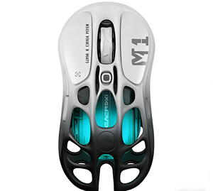 เมาส์เกมมิ่งไร้สาย GravaStar Mercury M1 Pro ออกแบบตามหลักสรีรศาสตร์ น้ำหนักเบา ผลิตจากแมกนีเซียมอัลลอยด์ ตั้งโปรแกรมได้ รองรับการเชื่อมต่อแบบไตร-โหมด - Product Image 2