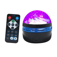 Lámpara Nocturna LED con Ondas de Agua Dinámicas, Proyector de Cielo Estrellado con Control Remoto, Alimentación USB, Luz Ambiental para Habitación Infantil con Efecto de Olas Oceánicas