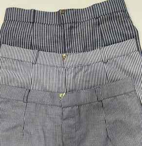 Conjunto de Pantalones y Trajes de Mujer a Rayas de Algodón, Material Suave y Transpirable para Costura, Manualidades y Confección de Ropa - Product Image 4