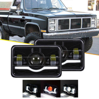5 pouces 30W LED phare lentille voiture feux diurnes conduite 4*4 Offroad LED barre lumineuse de travail pour Jeep Golf tracteur ATV 12V 12V