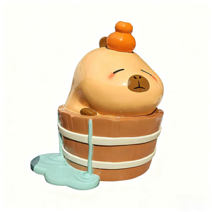 Personalizado FRP escultura paisaje exterior ornamento dibujos animados muñeca Animal modelo para grandes centros comerciales <span class=keywords><strong>espacio</strong></span> comercial - Product Image 5