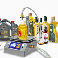 Machine de remplissage d'huile d'olive semi-automatique TEBAK CSY-L12, populaire et en promotion, pour petites entreprises
