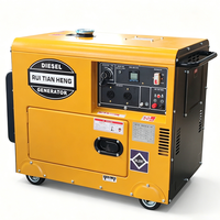 Generator Diesel Portabel Senyap 10kw 12.5kva dengan Starter Elektrik 220V 380V 3 Fasa 50Hz 60Hz Genset untuk Pertanian Toko CE ISO