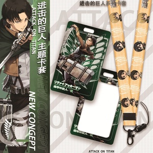 ซองใส่บัตรนักเรียนลายอนิเมะ <span class=keywords><strong>Attack</strong></span> <span class=keywords><strong>on</strong></span> <span class=keywords><strong>Titan</strong></span> ขายดี ป้องกันการสูญหาย พร้อมสายคล้องคอเข้าชุด - Product Image 5