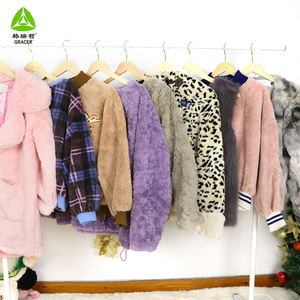 Winter <strong>Women'S</strong> <strong>Parkas</strong> <strong>Coats</strong> Hooded Fur Collar Thrift Store <strong>Uk</strong> Gracer Second Hand Bale Clothes - Product Image 6