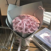 19 Aksesoris Buket Mawar Sabun Bunga Mewah Ringan Hadiah Ulang Tahun Hari Valentine Grosir