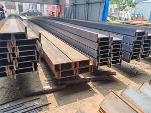 Poutres en acier à profil I optimisées pour la distribution du poids, éléments structurels primaires pour bâtiments commerciaux Q195 Q235, pliage personnalisable - Product Image 3