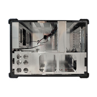 Boîtier d'ordinateur portable industriel portable amélioré de 17,3 pouces 1080P à 3 écrans pour les diffusions en direct Produit en stock