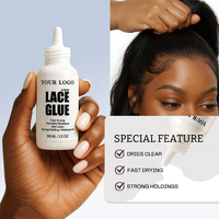 Colle à perruque invisible 38ml à tenue forte, résistante à la transpiration et à l'eau, longue durée, pour une pose parfaite et une dentelle invisible – Meilleure vente