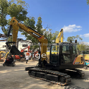Miniexcavadora SANY SY55C Original de 5.5 Toneladas, Usada, Tipo Oruga, con Bomba Hidráulica y Motor, Precio Bajo, Rendimiento Confiable - Product Image 2