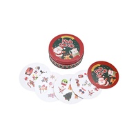 Jeux éducatifs colorés assortis pour enfants cartes en papier pour bébé jouets de dés mettant en vedette des aliments et des animaux Go Find It Game