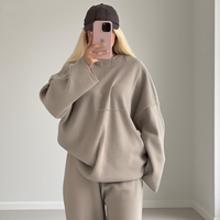 Ensemble Sport Confortable 2 Pièces Modeste Willson pour Femme Musulmane - Haut Manches Longues et Pantalon en Tissu Doux