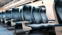 Siège de train modulaire léger standard UIC pour la rénovation des trains interurbains