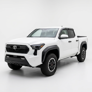 แผ่นบังแดดประตูรถยนต์ HIC วัสดุ PMMA สำหรับ Tacoma Crew Cab ปี 2024+  ใช้ได้กับรถได้พอดี 100% - Product Image 1