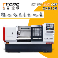 Torno CNC de Cama Plana de Alta Eficiencia Ck6150, Venta Directa de Fábrica, Torno CNC de un Solo Husillo para Trabajos en Metal