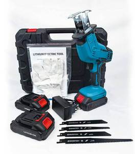 Sierra Recíproca Inalámbrica Mega-Blade Ultra-Grip Hyper-Stroke Extreme-Impact de Acero Sólido Power-King Tech-Link Master-Set - Product Image 4