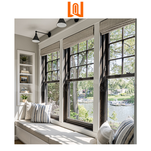 Thiết kế hiện đại duy nhất Treo Nhôm kính cửa sổ dân cư dọc trượt Windproof louver rèm đơn giản hóa phong cách hiện đại - Product Image 2