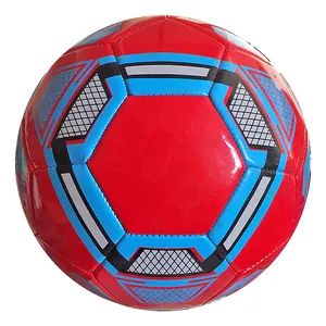 公式サイズ5中品質ソフトPVCフォームレザープロモーションサッカーボール卸売