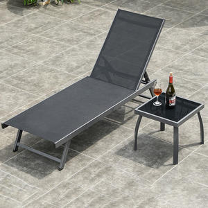 بسعر المصنع ، كراسي استلقاء مخصصة داخلية قابلة للتعديل من الألومنيوم - Product Image 5