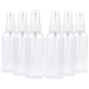 Transparent Fine Mist <b>Spray</b> <b>Bottle</b> 30ml 50ml 60ml 80ml 100ml 120ml 150ml PET <b>Plastic</b> <b>Bottle</b> with Sprayer Pump - Product Image 1