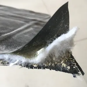 Forro de argila gesintético com hdpe, cobertor de argila blonita do gcl da gemembrana do hdpe