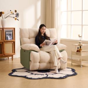 उच्च गुणवत्ता वाला कैप्सूल बहु-कार्यात्मक मैनुअल सोफा लिविंग रूम रॉकिंग कुर्सी बिस्तर एकल सोफे कुर्सी - Product Image 4