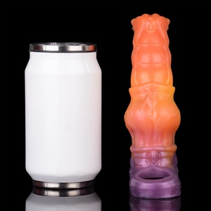 YOCY 2501 Funda de Pene con Nudo de Fantasía, Anillo de Silicona para Retrasar la Eyaculación, Condón Reutilizable, Juguete Sexual para Parejas, Venta al Por Mayor - Product Image 3