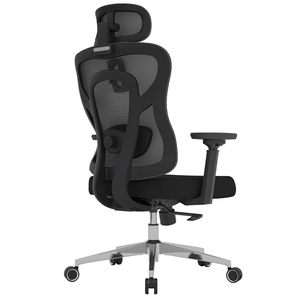 High <b>Back</b> Adjustable Ergonomic Office <b>Chair</b> with Headrest Modern Swivel Mesh Design for Home Office Use - Product Image 1