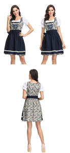 Robe de personnage en spandex à carreaux de bière, costume de télévision et de cinéma, carnaval, jeu de rôle de sœur, Oktoberfest, sexy, <span class=keywords><strong>Halloween</strong></span> pour filles - Product Image 2