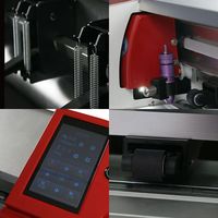 Nuevo Plotter de Corte de Sobremesa con Doble Cabezal y Motor Paso a Paso de Contorno Automático, Cámara y Certificación ROHS, 380mm