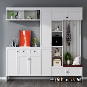 Mueble <span class=keywords><strong>Zapatero</strong></span> de Madera Ecológico, <span class=keywords><strong>Moderno</strong></span>, Duradero y Personalizado para Entrada de Apartamento/Villa - Product Image 6
